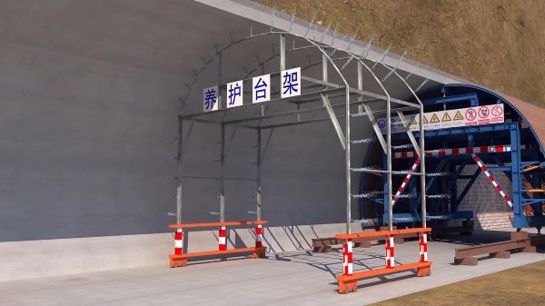 武侯区隧道施工动画制作公司 - 隧道施工工艺和施工方法 - 隧道施工汇报动画视频 - bim 工程施工动画